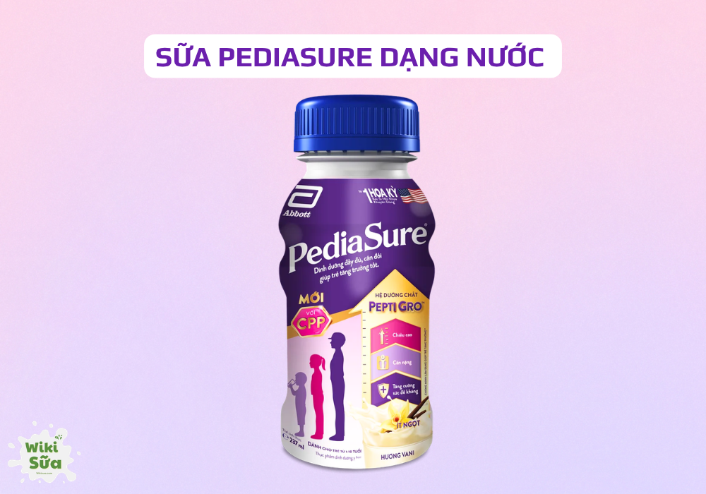 sữa pediasure dạng nước