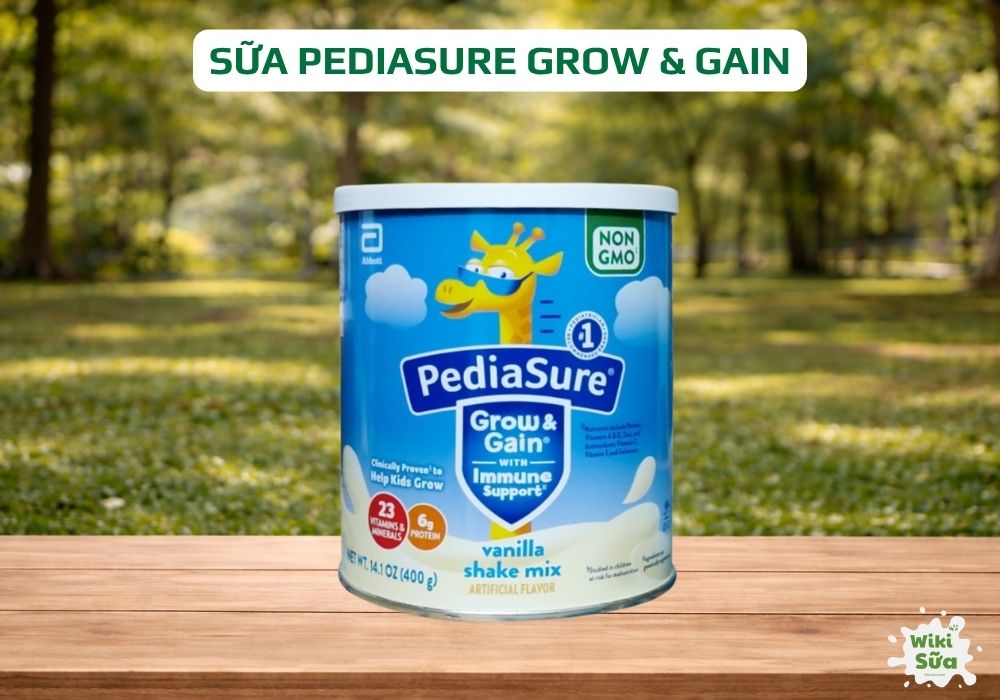 PediaSure Grow & Gain - sữa tăng cân cho trẻ 10 tuổi