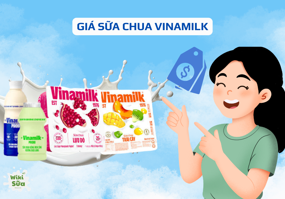 giá sữa chua vinamilk