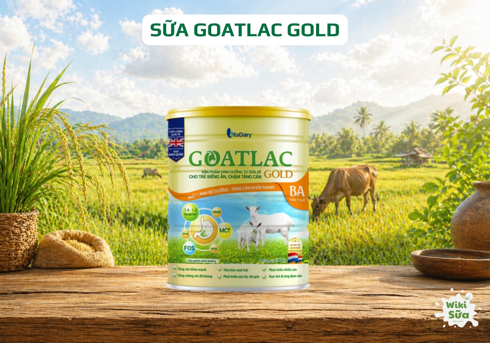 Sữa hữu cơ Goatlac Gold