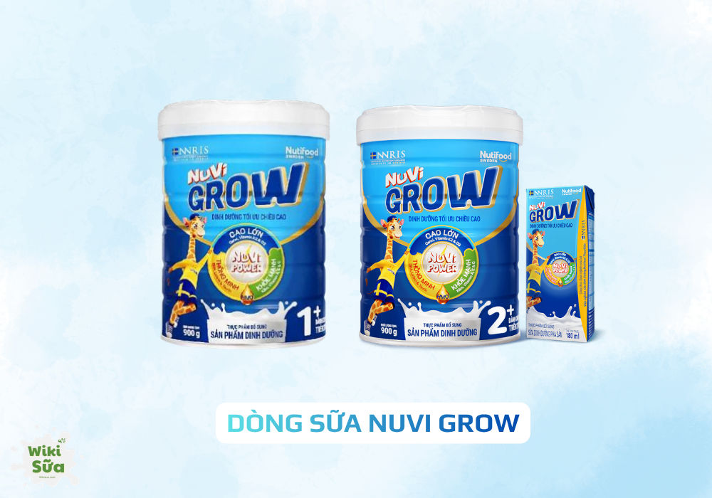 Dòng sữa Nuvi Grow