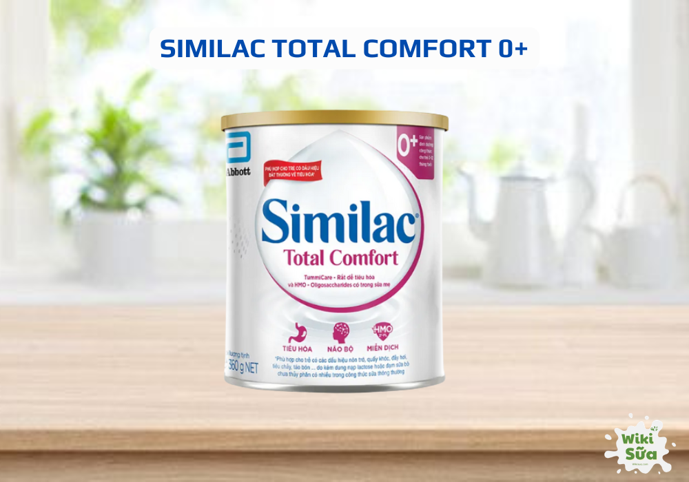 Similac Total Comfort 0+ - hỗ trợ tiêu hóa, giảm táo bón và phù hợp với trẻ có hệ tiêu hóa nhạy cảm. 